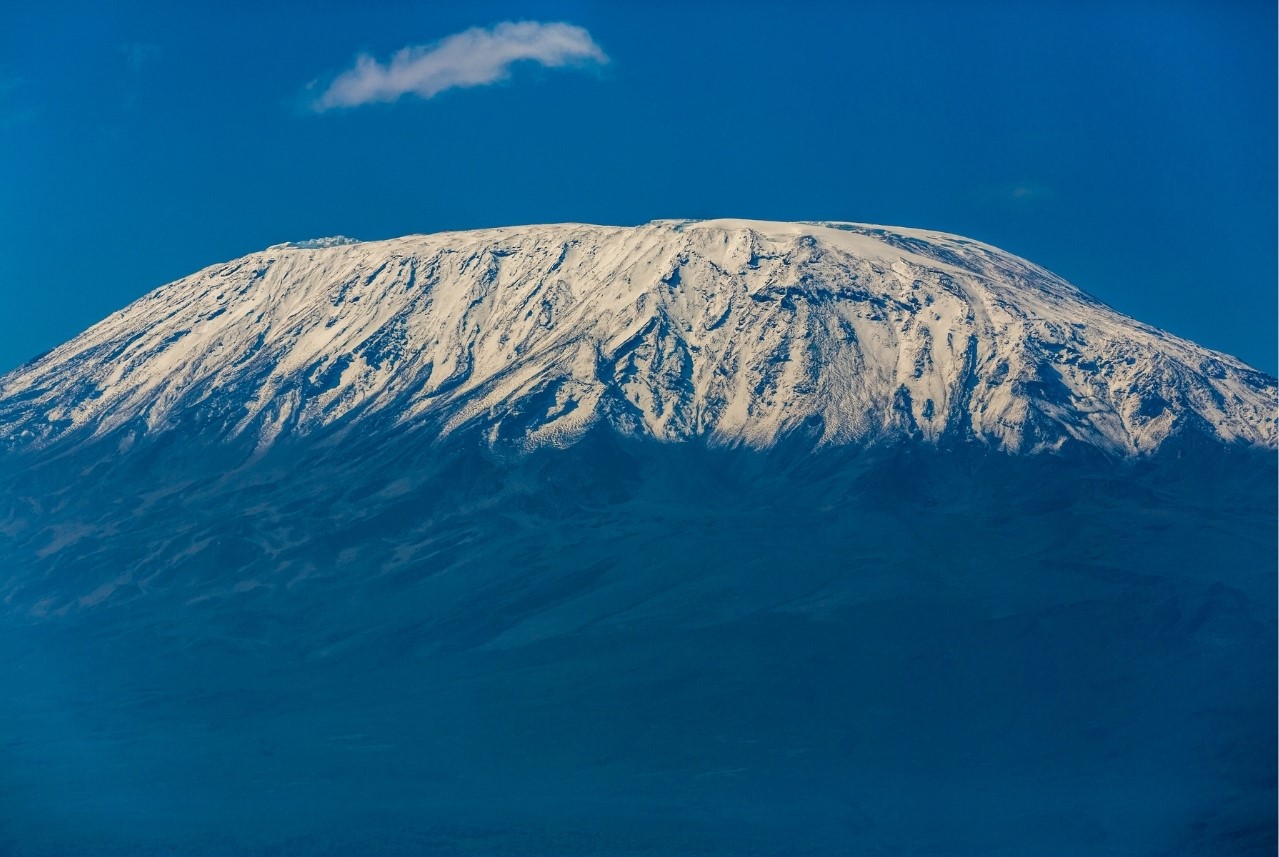 Climbers on Mount Kilimanjaro