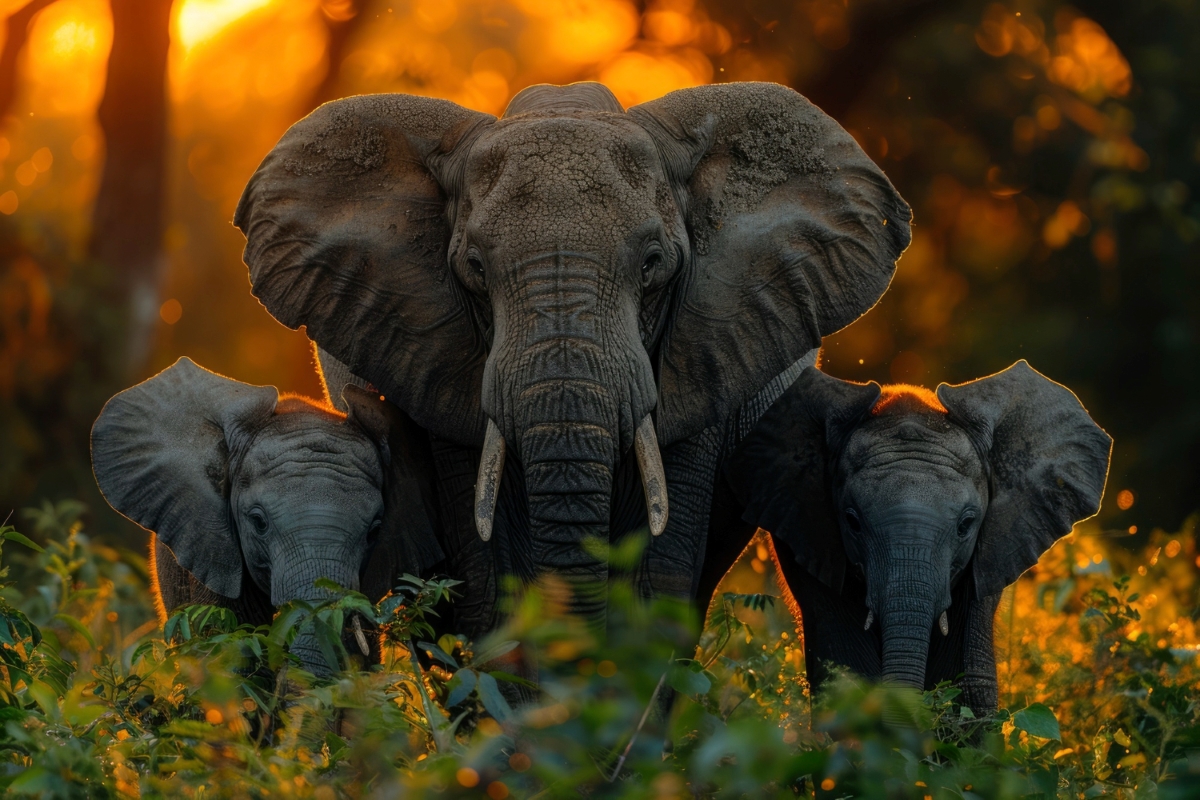 Elephants in Tarangire National Park